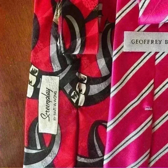 **Bundle** Red Tone group of ties - Picture 3 of 4